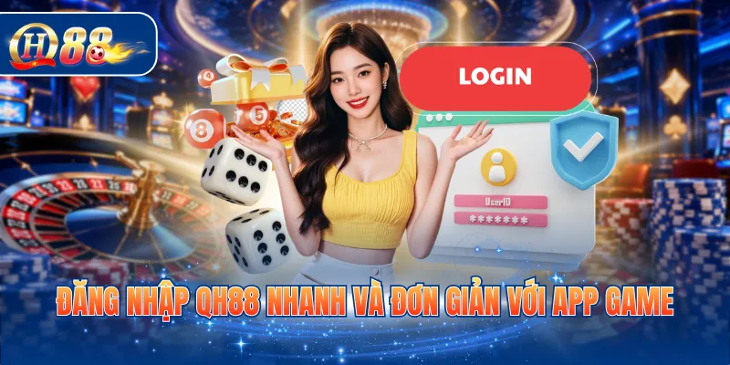 Đăng nhập QH88 nhanh và đơn giản với app game